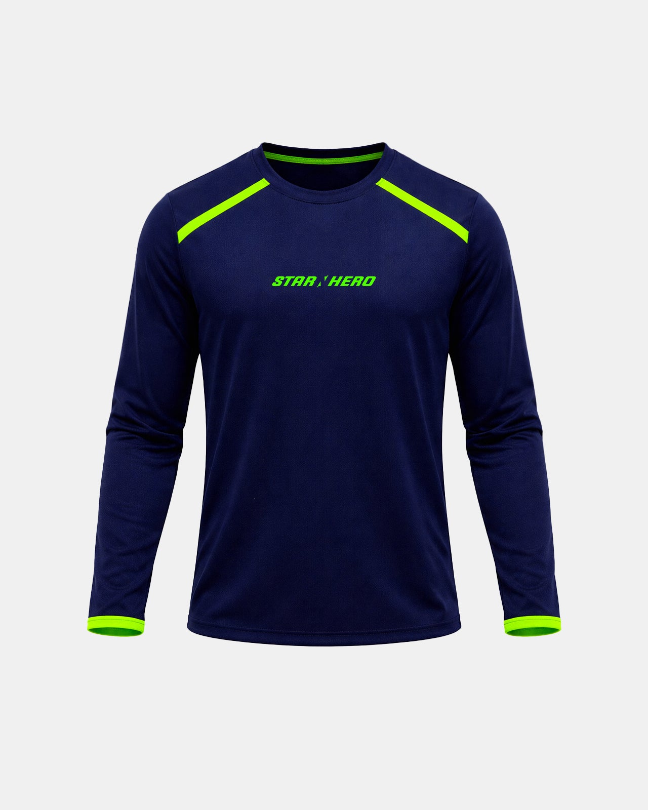 Jersey Edge Navy Longsleeve