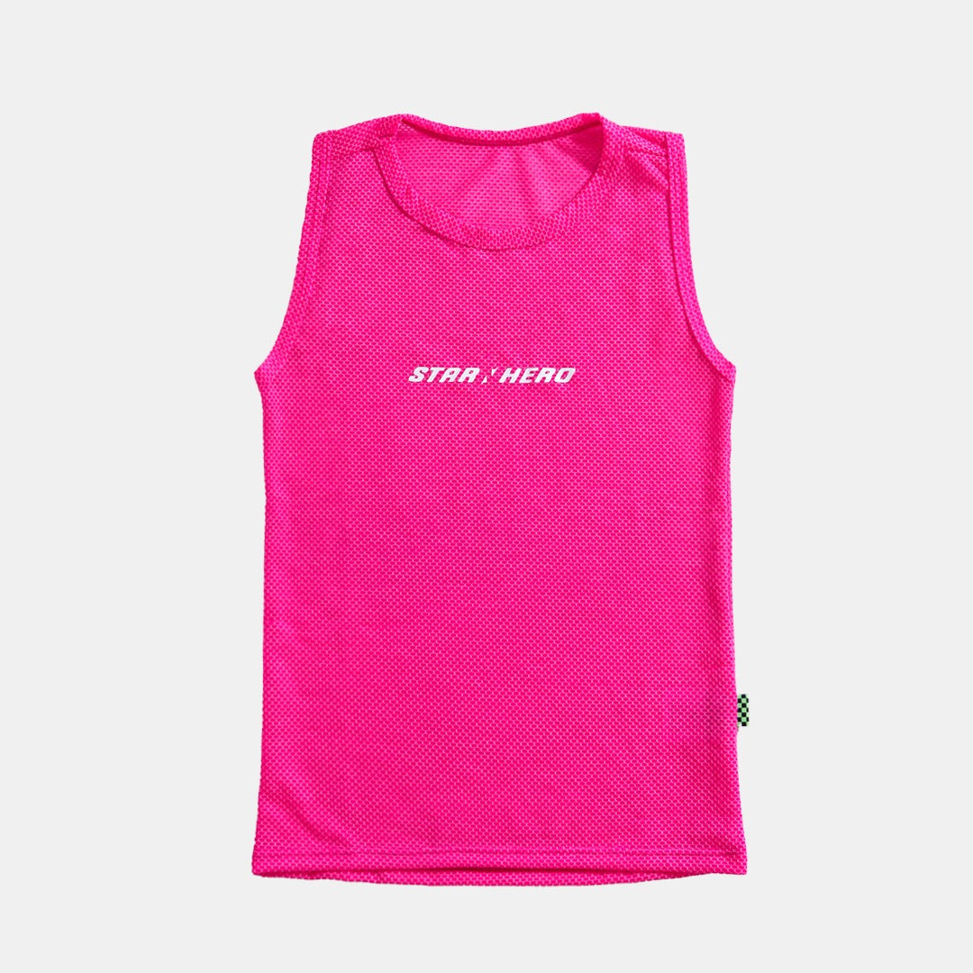 JET PINK MUSCLE TANK