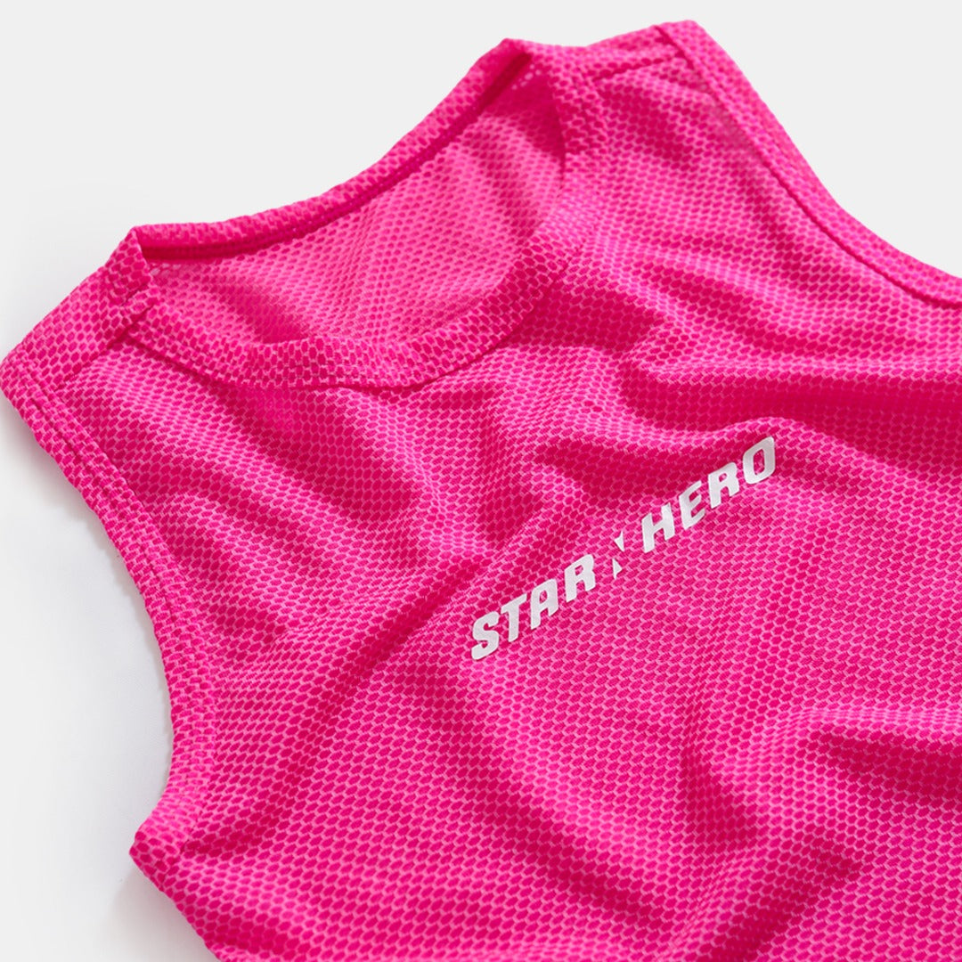 JET PINK MUSCLE TANK
