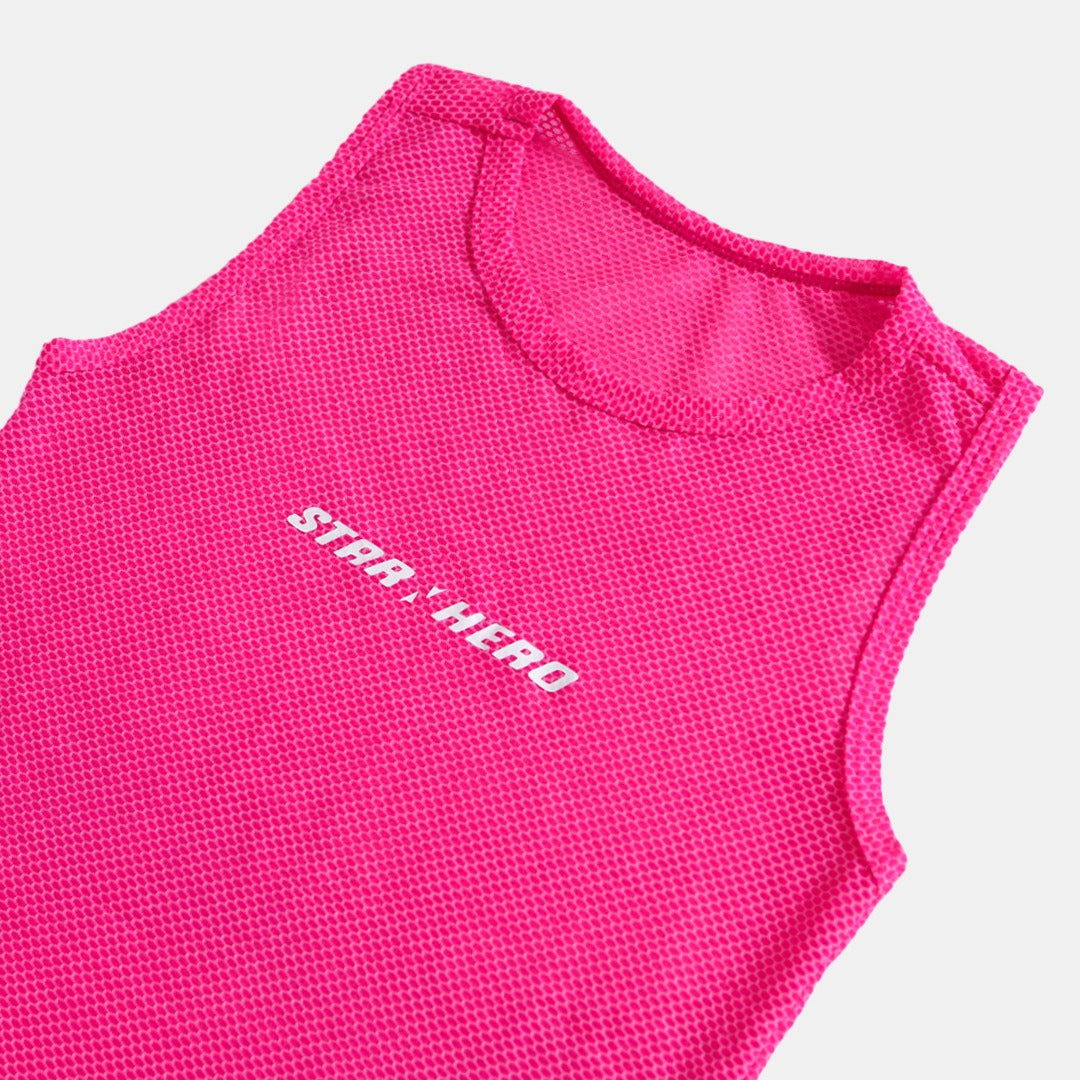 JET PINK MUSCLE TANK