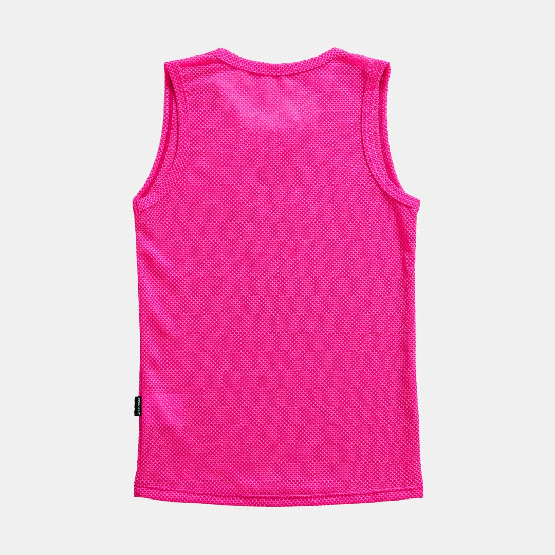 JET PINK MUSCLE TANK